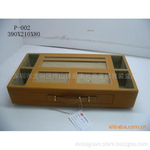 leather office desk set